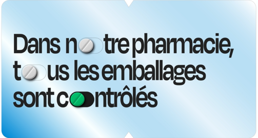Des médicaments contrefaits? Pas dans votre pharmacie!